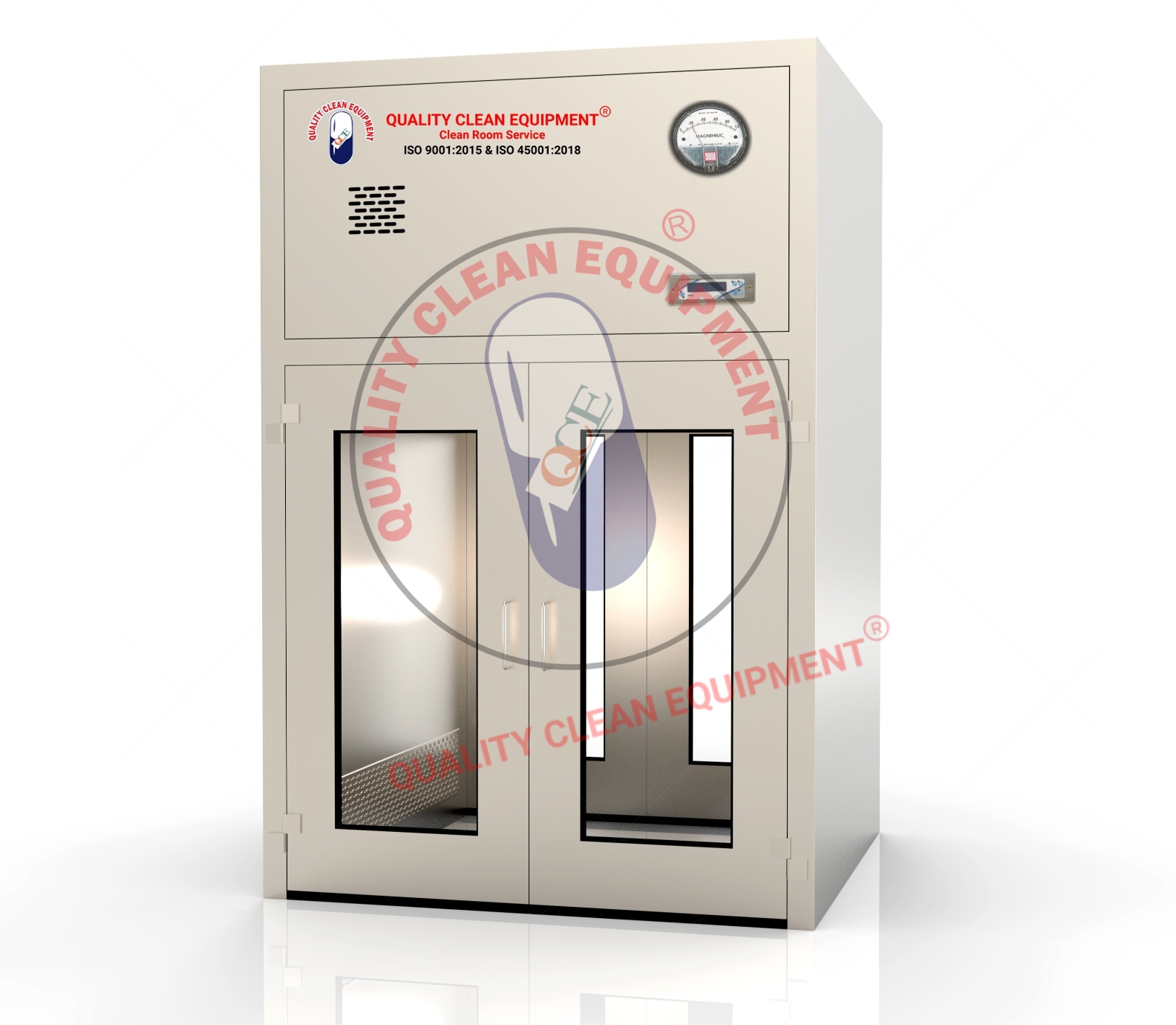 Dynamic Pass Box Double Leaf Door Manufacturer